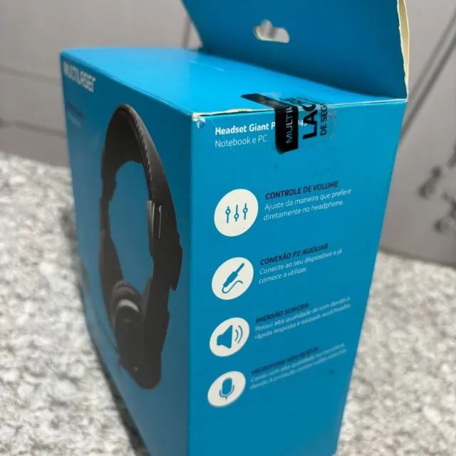 Headset Multilaser Giant notebook e Pc  - Foto 4