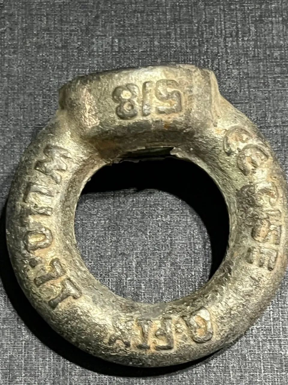 Porca Olhal Suspensão Rosca 5/8" Unc 700kgf - Foto 2