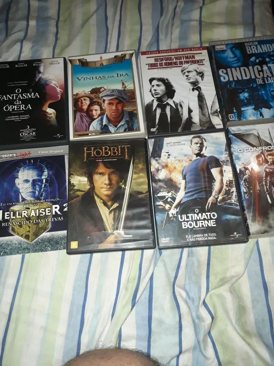 Lote com 8 DVDs em ótimo estado!