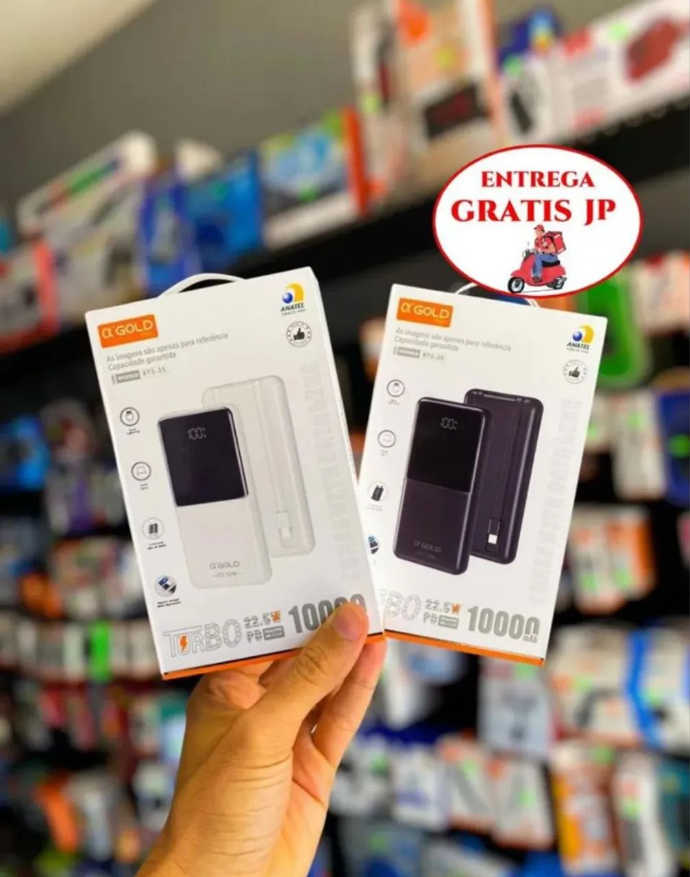 Power bank 20.000 e 10.000 mah