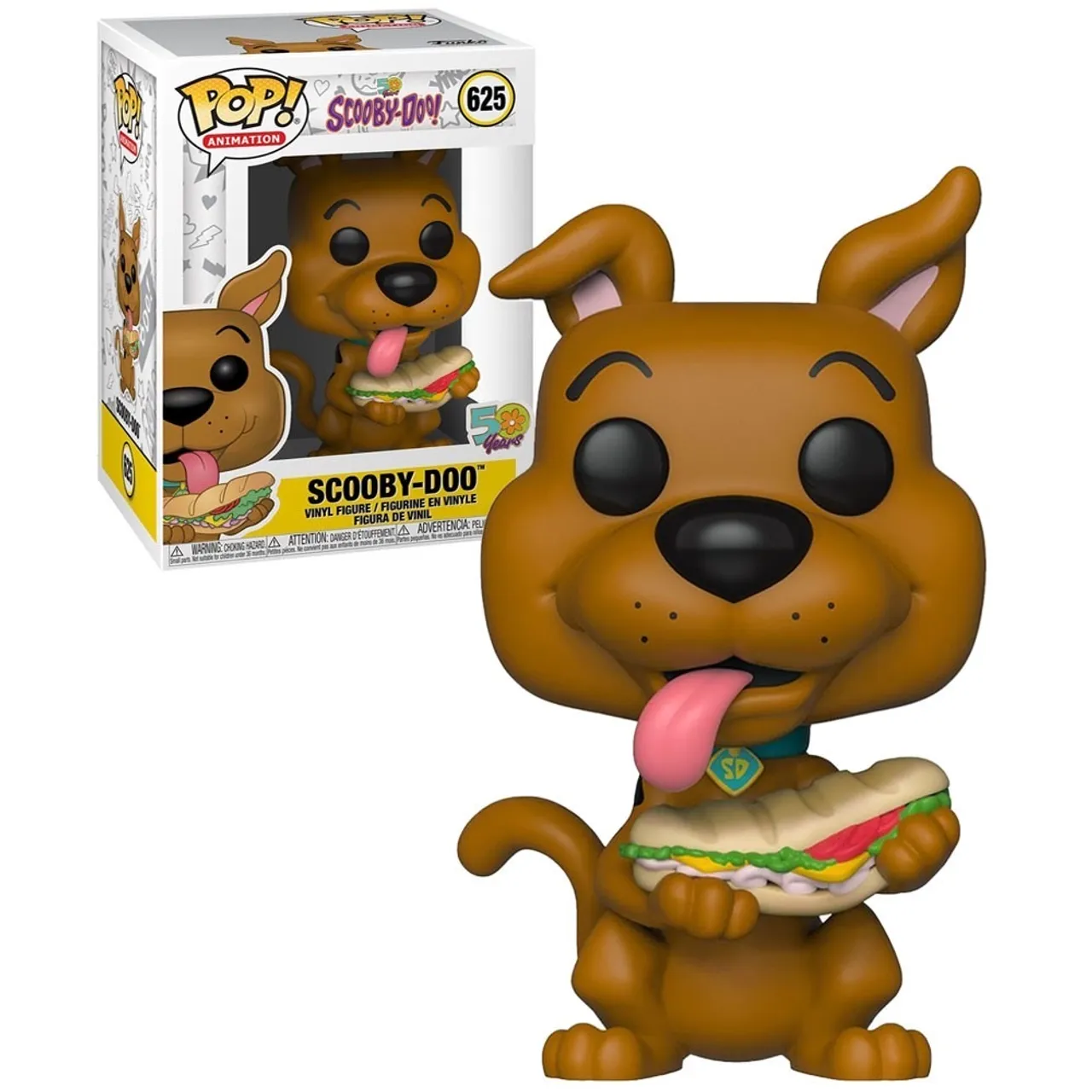 Funko Pop! Scooby-Doo com Sanduíche - Colecionável!