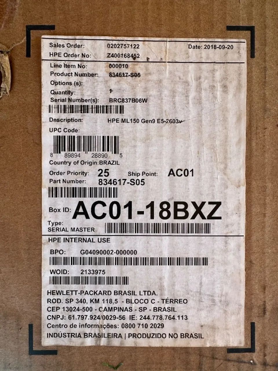 Servidor HP ProLiant ML150 Gen9 - Intel Xeon E5?2603 (6?Core) - Foto 5