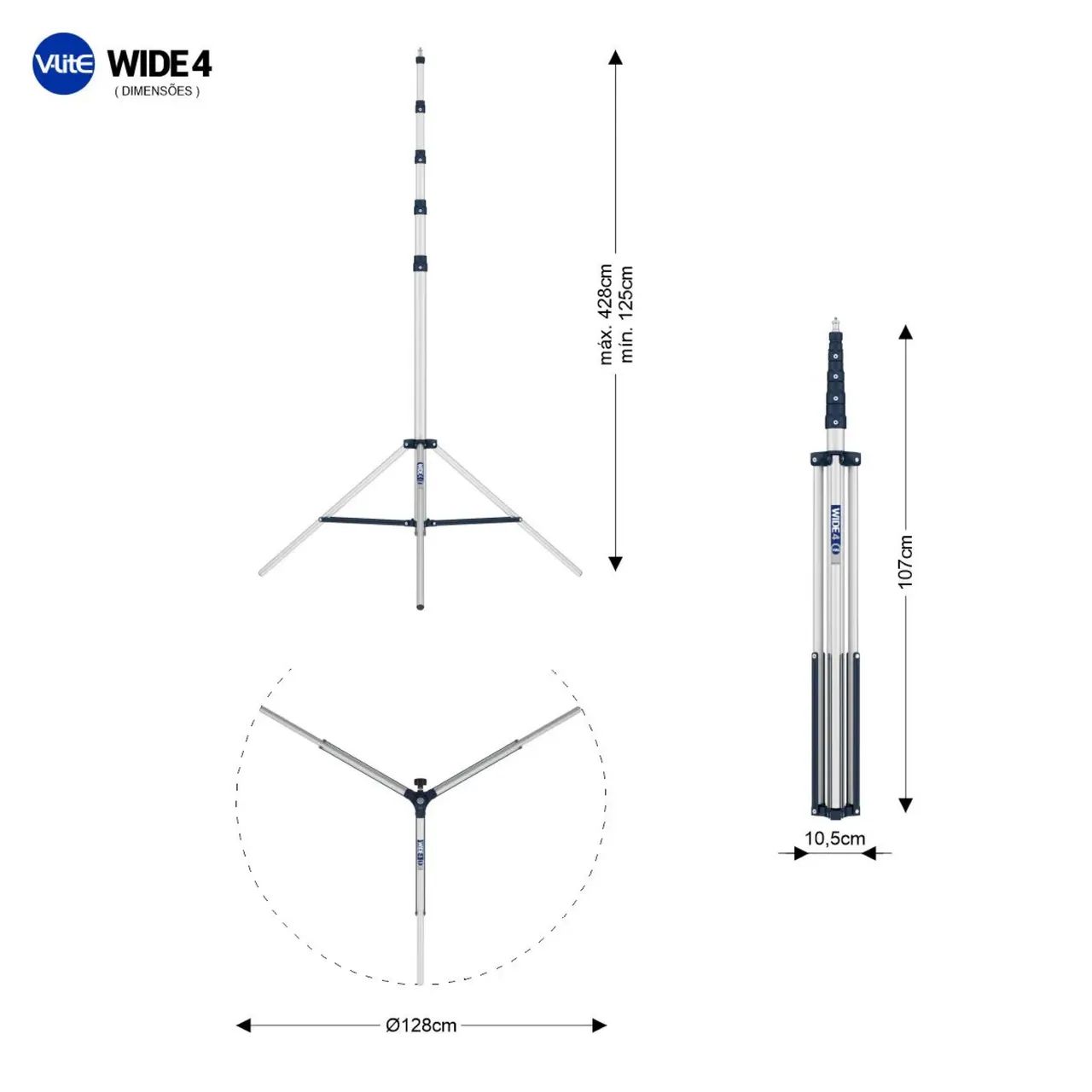 Torro Tripés Wide 4 V-LITE - Foto 3