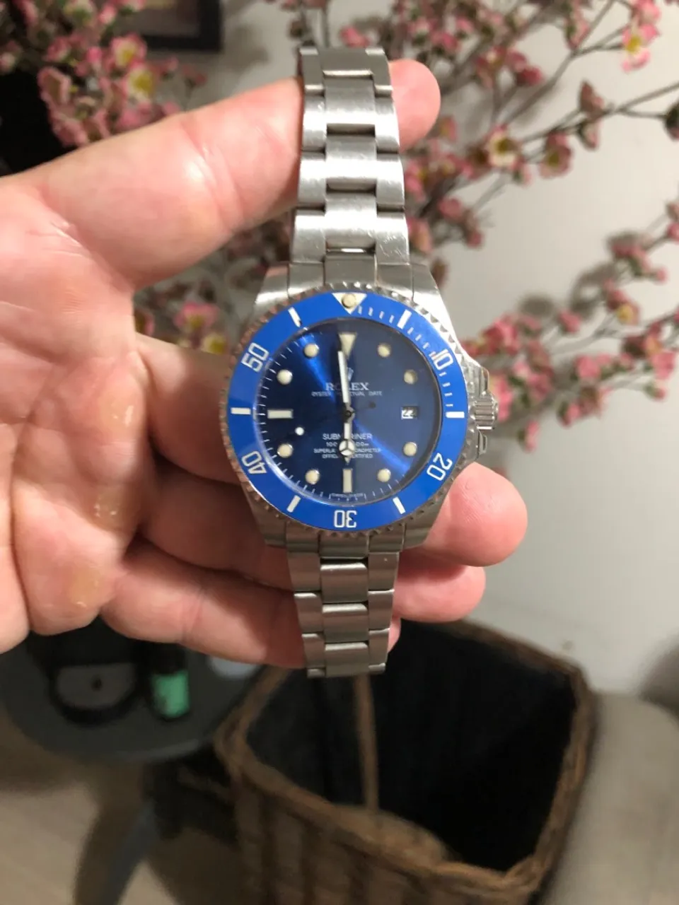 Rolex Submariner Date Smurf Blue