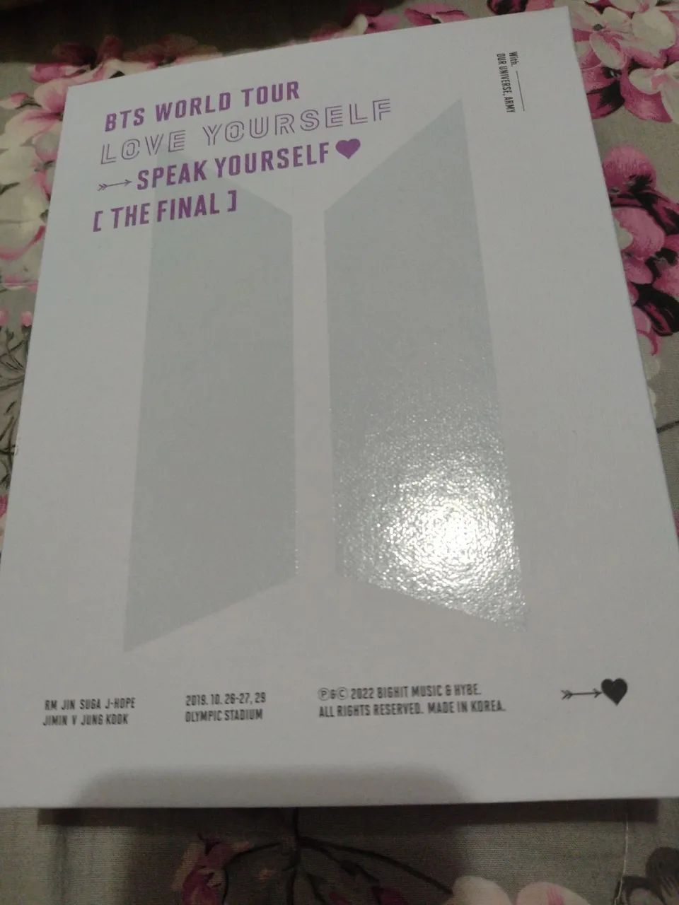  BTS DVD LOVE YOURSELF: SPEAK YOURSELF [THE FINAL]