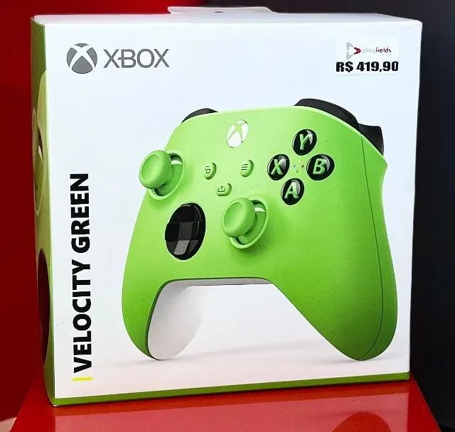 Microsoft Xbox Controle Series X/S - Velocity Green - Produto Novo Com Garantia da Loja