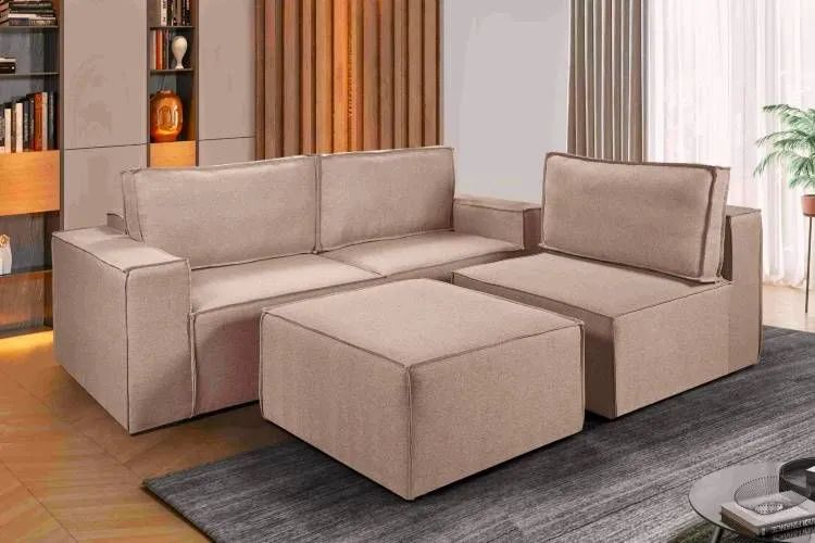 SOFÁ MODULAR SUPER CONFORTO E FUNCIONALIDADE MODELE COMO QUISER SURPREENDA-SE!! 626SR6