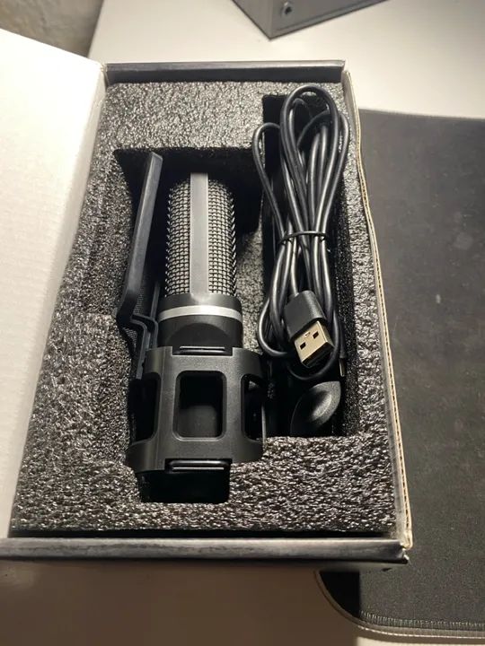 Microfone USB Condensador - Foto 2