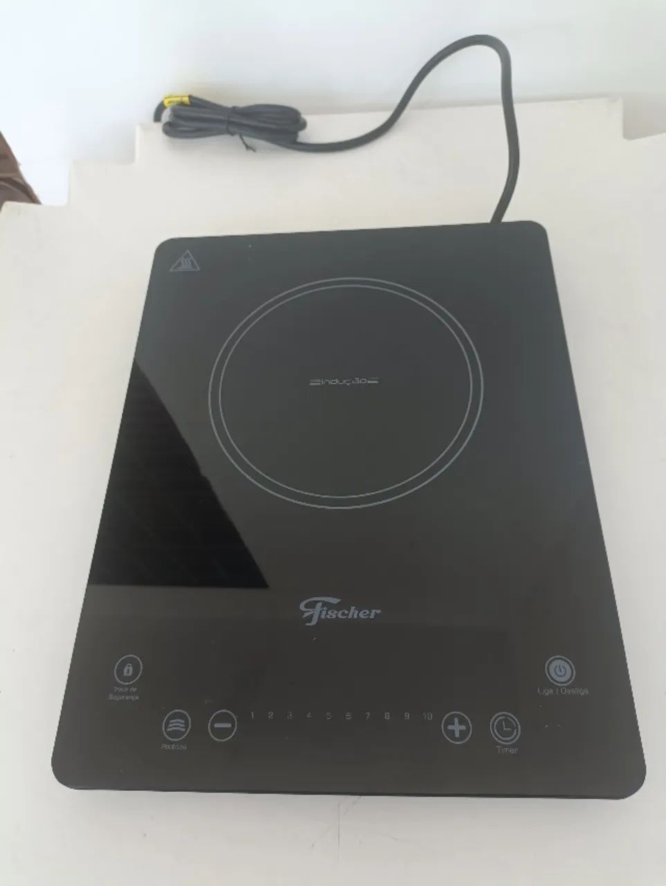 Fogão Cooktop 1 Queimador Indução Preto Fischer - Foto 3