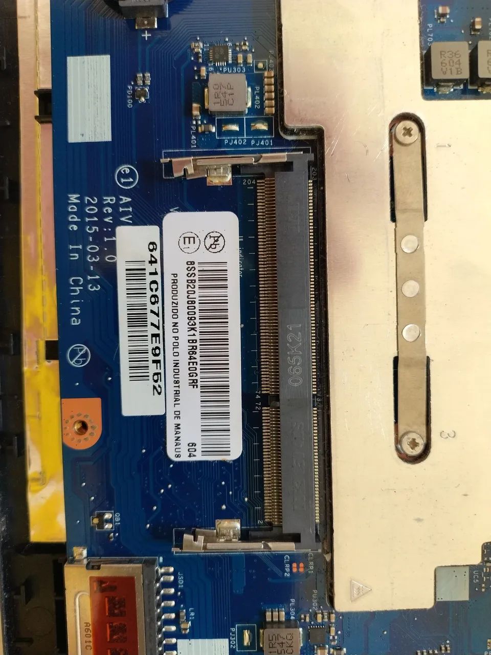 Placa Mãe Lenovo 100-15IBY - Intel Celeron - Foto 6