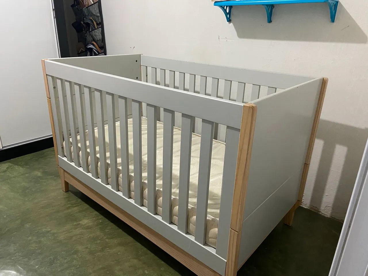 Berço Piccolino cinza64291065509378121