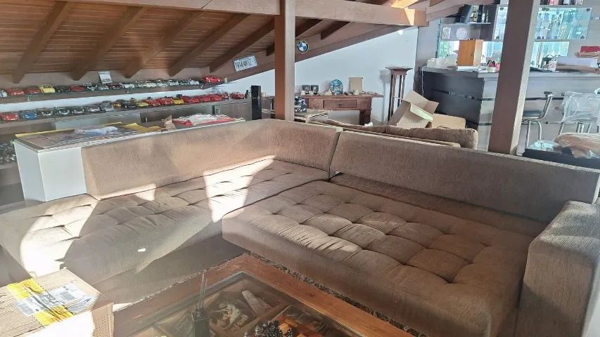 SOFÁ EM L COM 06 LUGARES, COM OPÇÃO SOFÁ CAMA - Foto 3