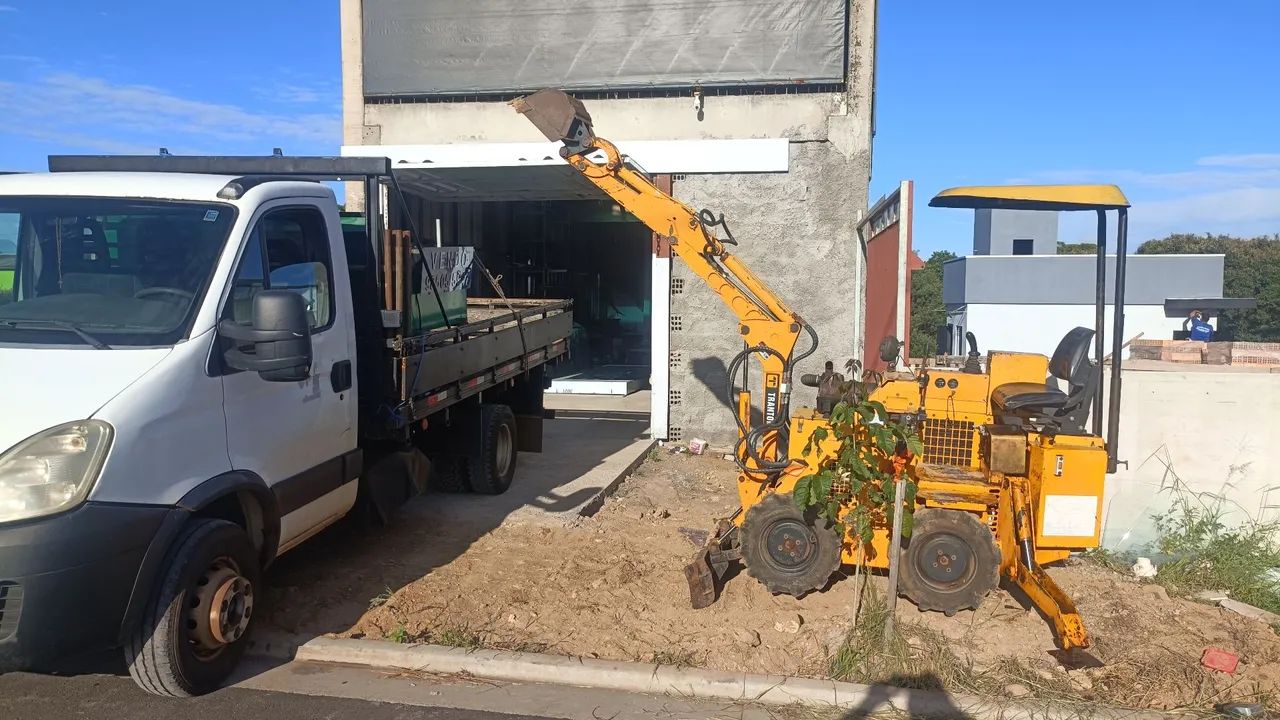 Mini escavadeira hidráulica - Foto 4