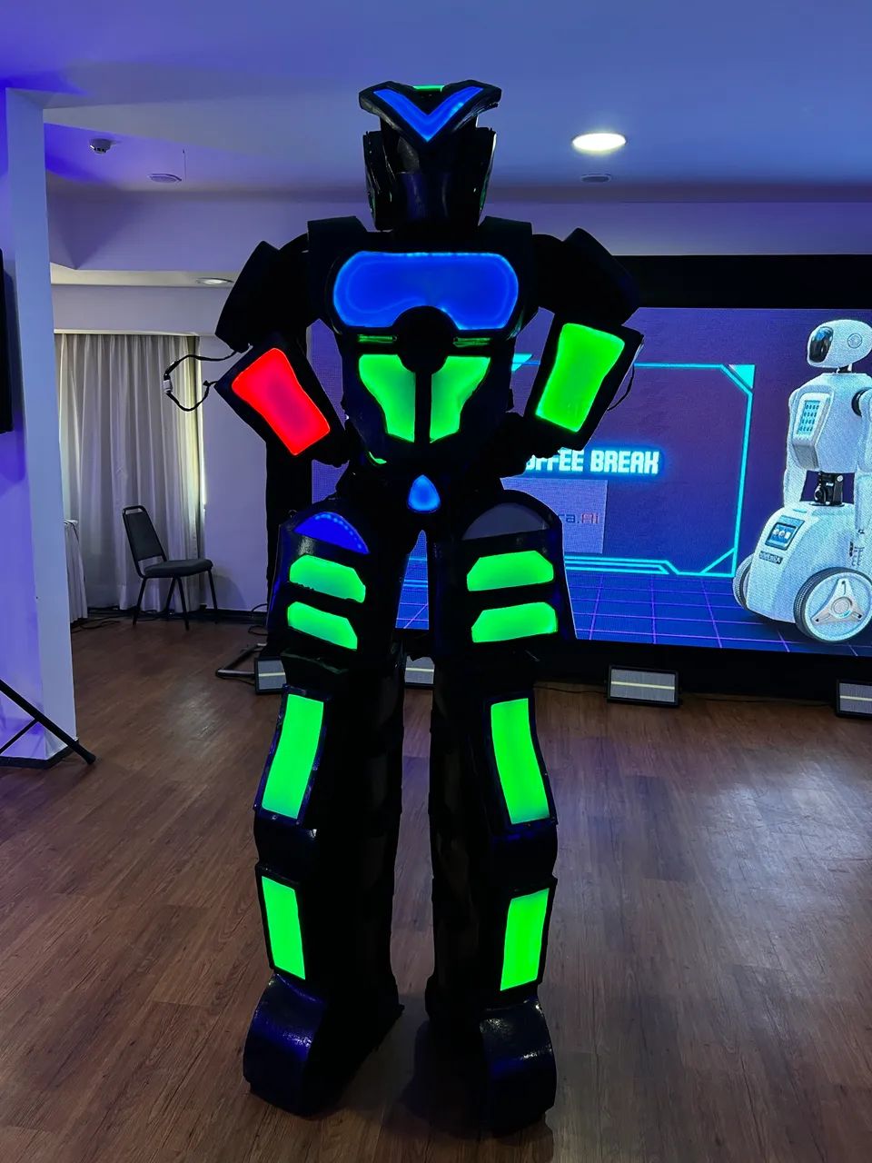 Robô de led