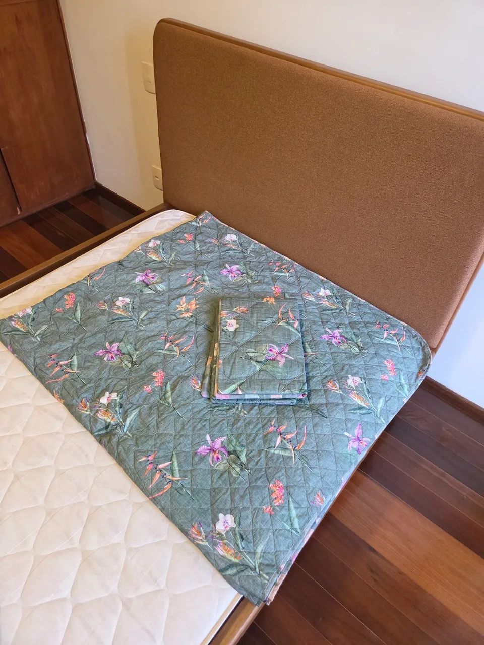 Kit de colcha de casal novo da Artex tamanho casal linha Ginga dupla face 3 peças  - Foto 2