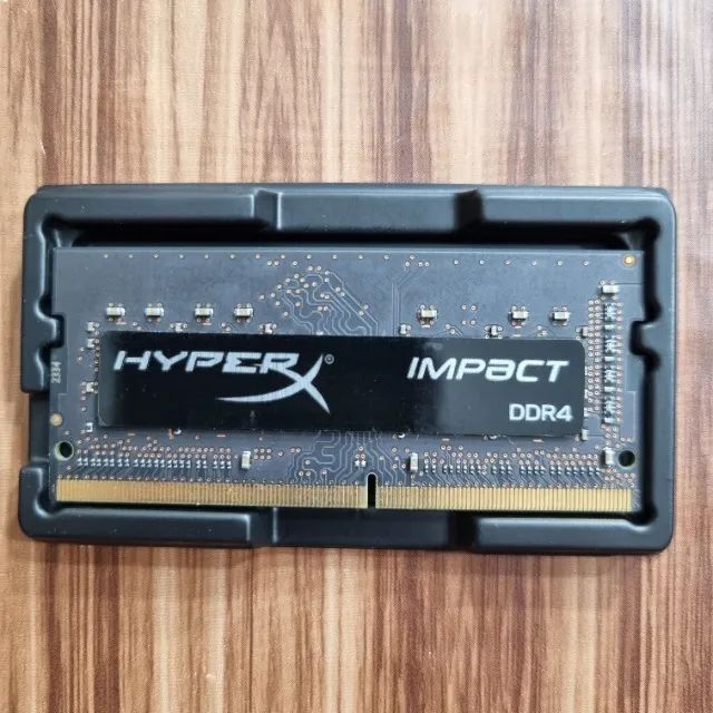 Memória RAM FURY Impact 8GB SODIMM DDR4 3200Mhz 1.2V 1Rx8 260 pinos para notebook/gamers