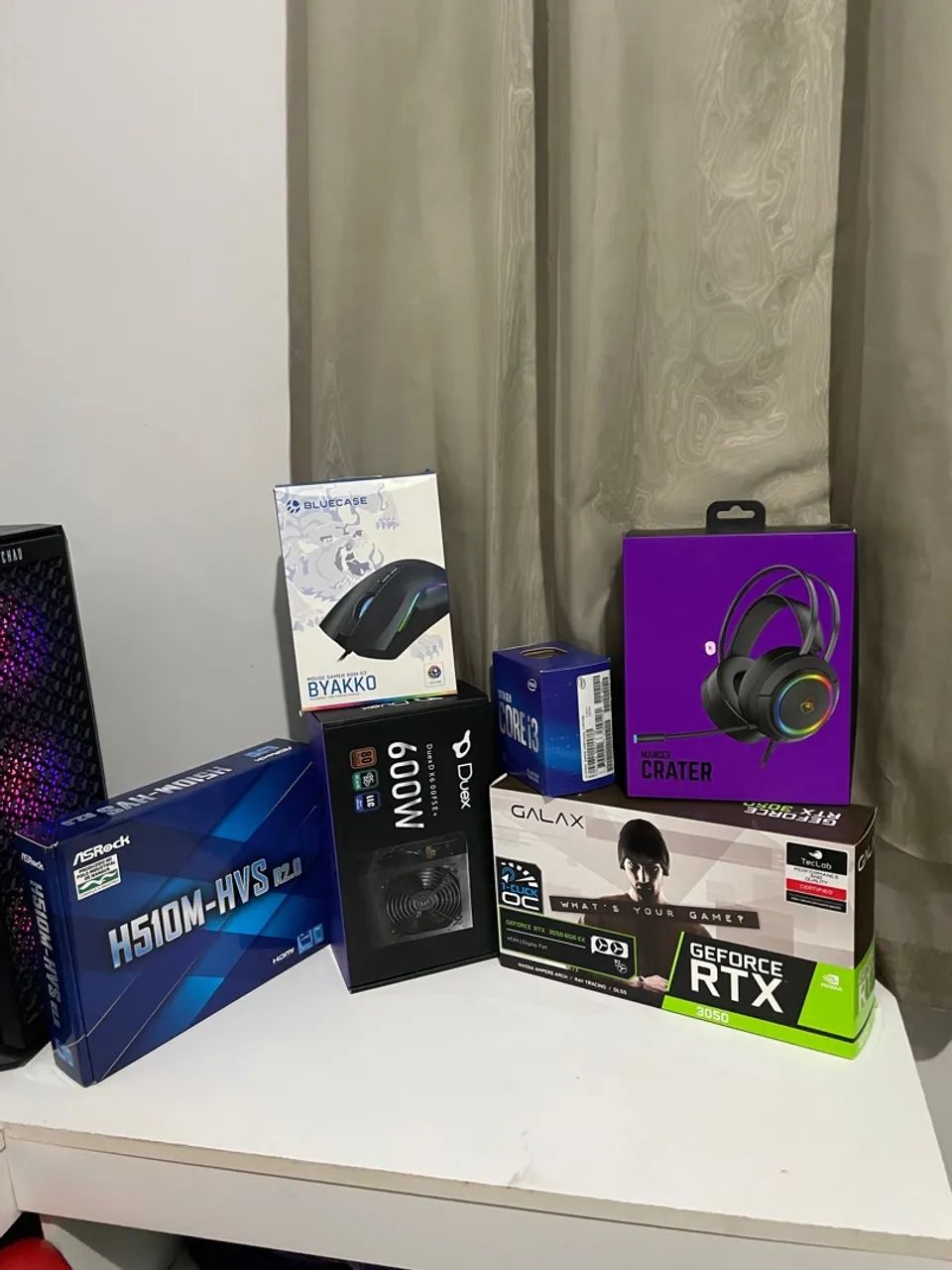 PC Gamer Completo com Monitor Curvo 180Hz + RTX 3050 - Pronto pra Rodar Tudo! - Foto 3