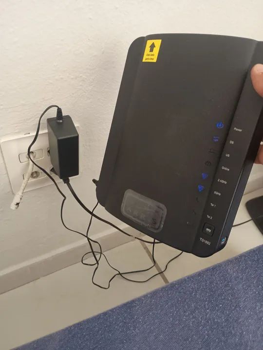 Cable Modem Arris Tg1692a Arris Wifi Ne.t 2.4ghz 5ghz