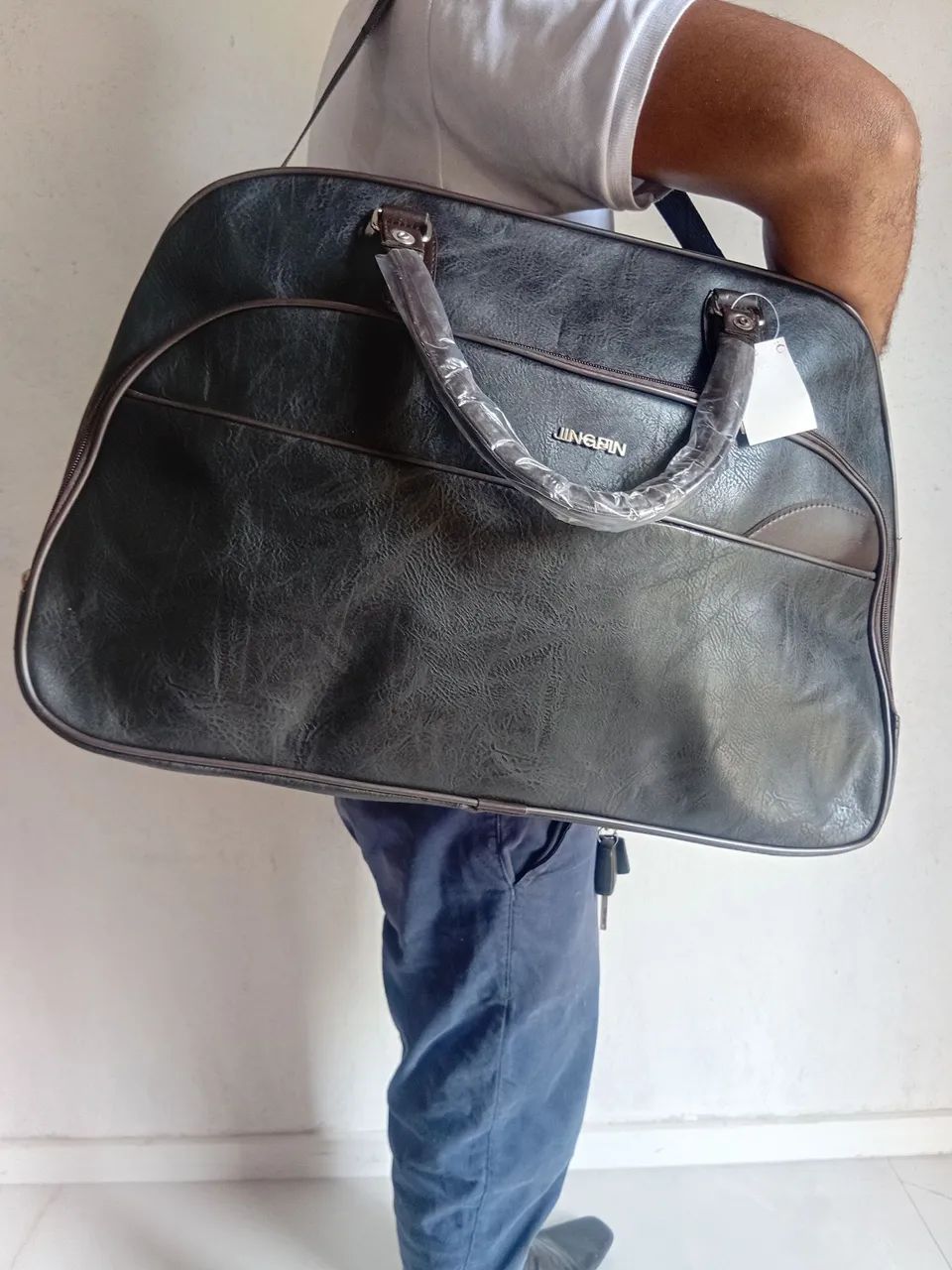 Bolsas de viagem em couro sintético 