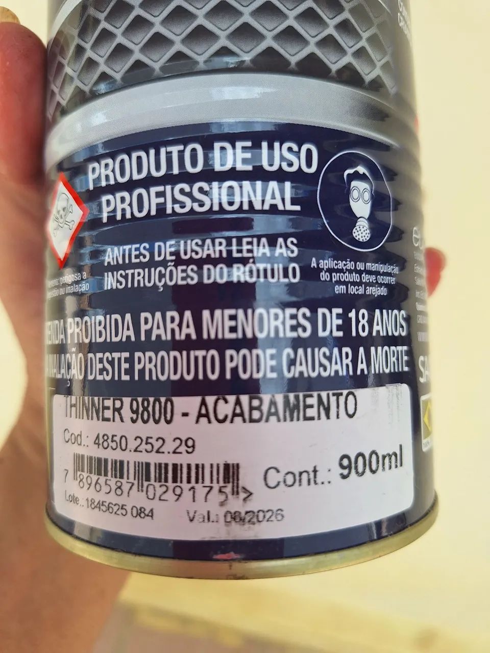 THINNER - lata fechada (nova) - Foto 2