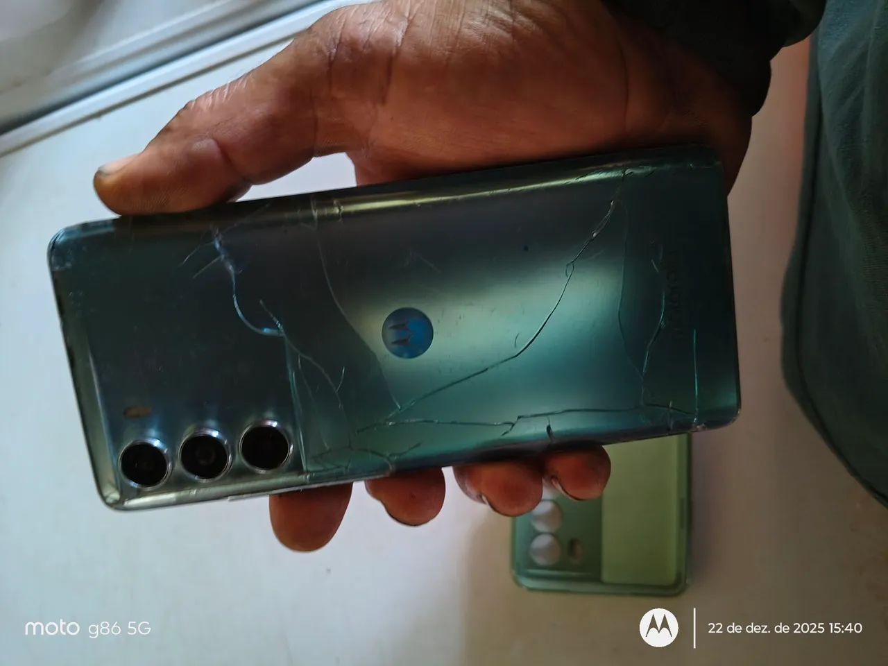 Moto g200 tela trincada  - Foto 2