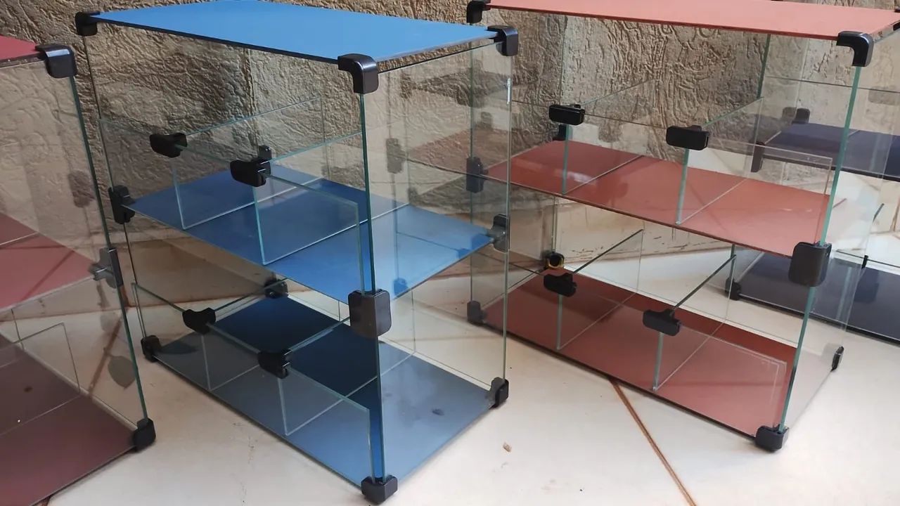 Baleiro de vidro modular  - Foto 3