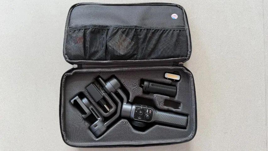 Estabilizador Gimbal Zhiyun Smooth 5s Combo Seminovo Completo - Foto 2