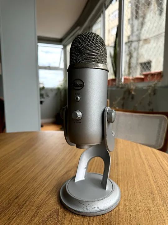 Microfone Blue Yeti Prata - Foto 2