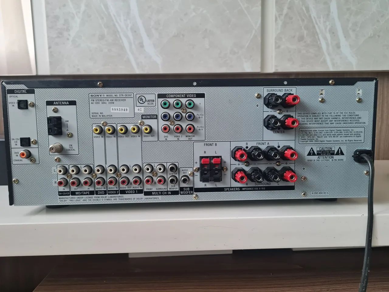 Receiver Sony STR-DE597 + Brinde - Foto 3