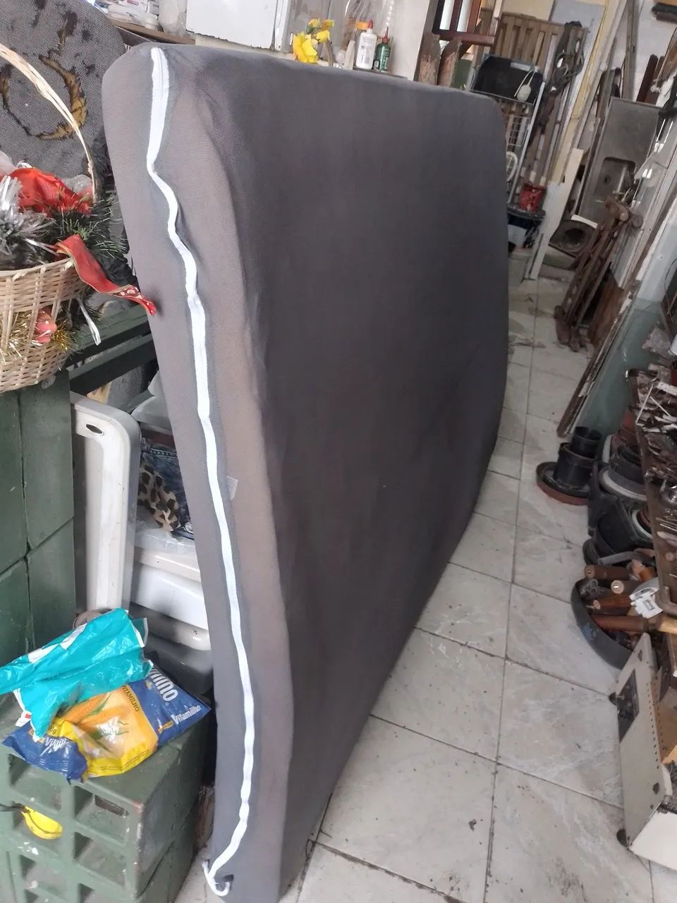 Colchão de casal  usado e higienizado - Foto 2