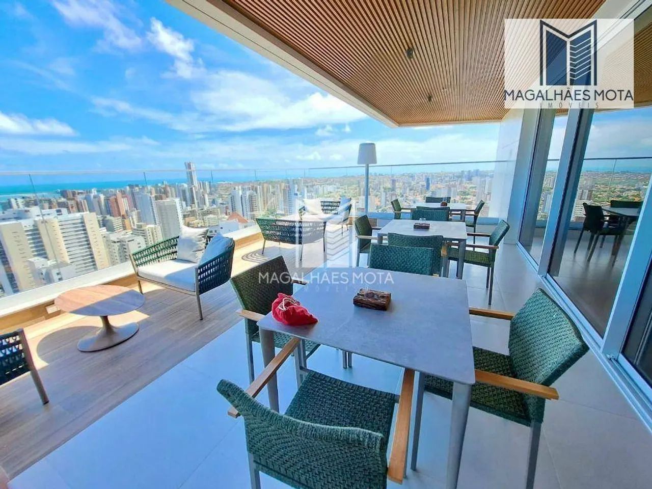 Apartamento com 4 dormitórios para alugar, 231 m² por R$ 17.953,01/mês - Meireles - Fortal - Foto 2