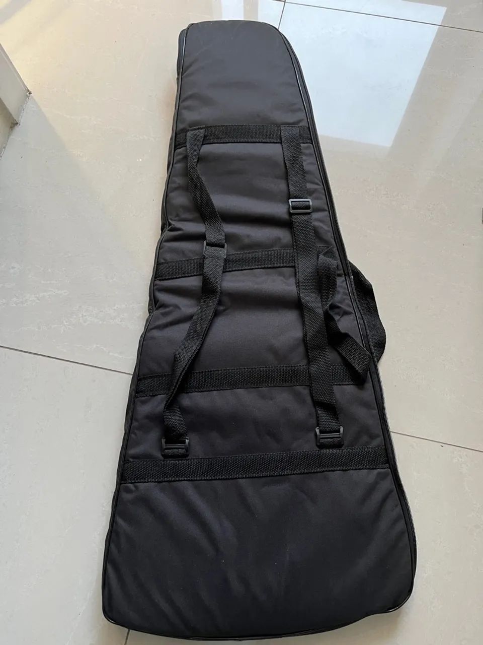 Estojo guitarra acolchoado novo