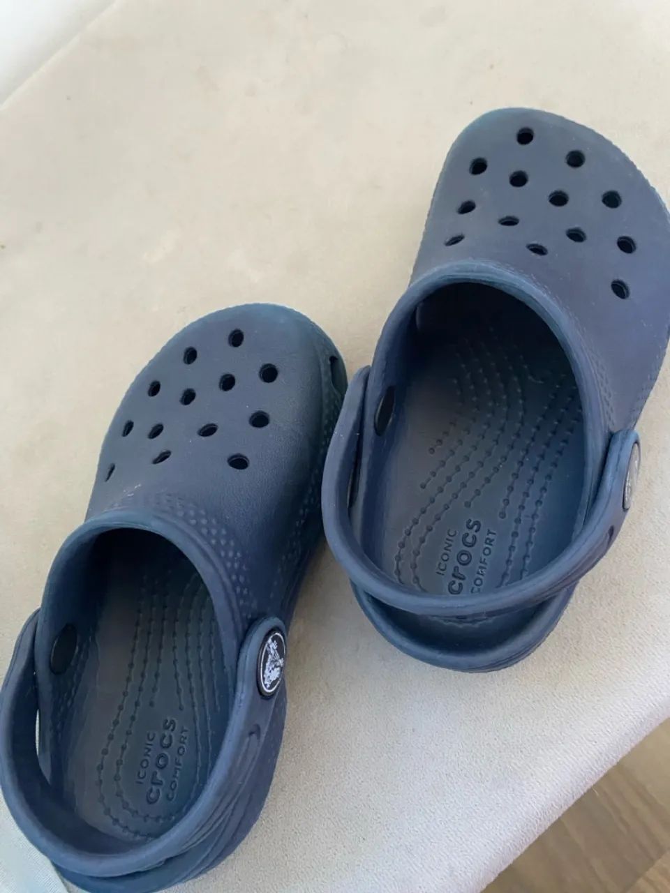 Crocs Infantil Azul Marinho - Foto 4