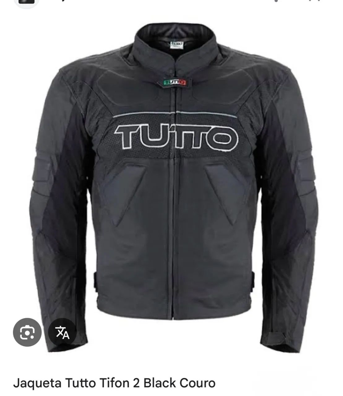 Jaqueta Couro Tutto Motos Jaqueta Tutto Moto Couro Custom Man Café