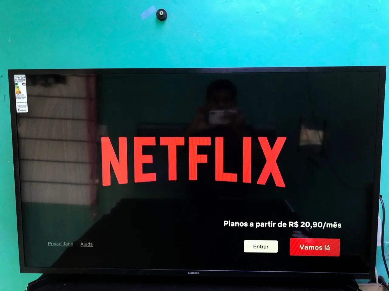 TV SMART SAMSUNG 32 POLEGADAS SEMI NOVA  - Foto 4