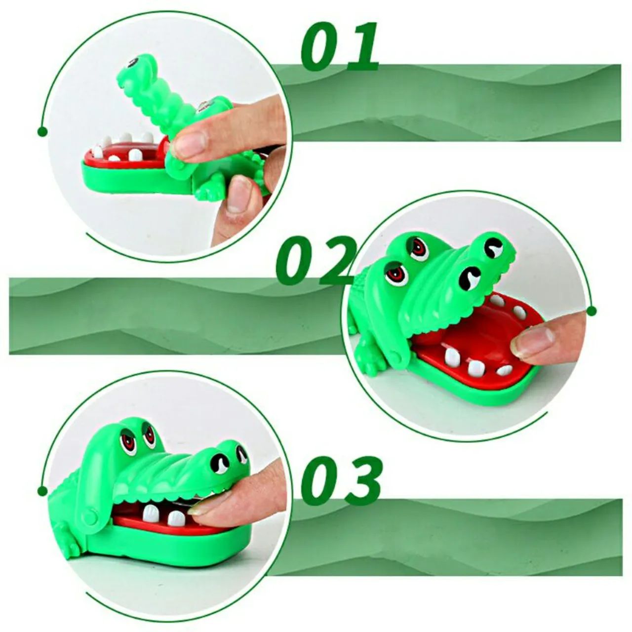 Crocodilo Dentista - Divertido Jogo Interativo - Foto 3