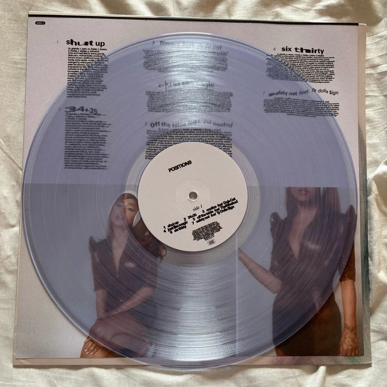 ariana grande - vinil - positions clear - Foto 2