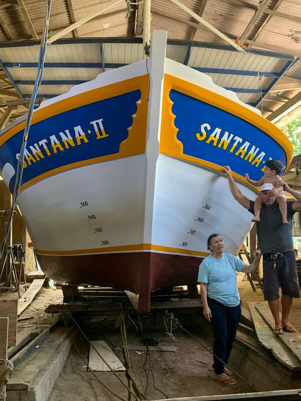 Barco de pesca 11.7 por 4.6