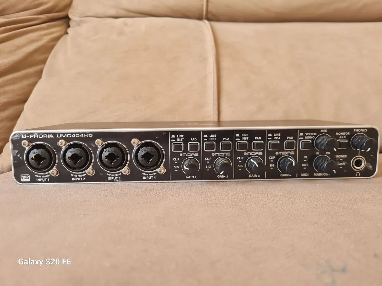 Interface Behringer UMC 404HD  - Foto 2