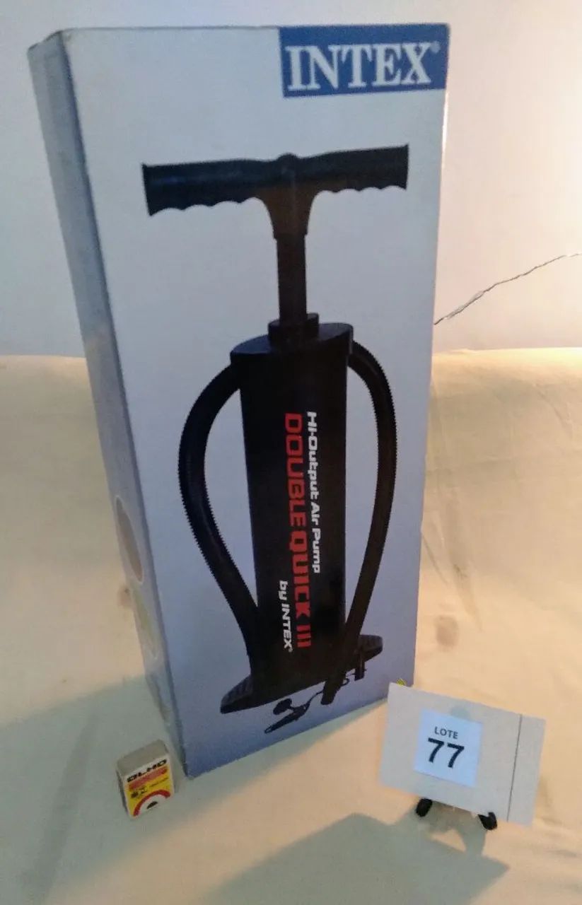 Bomba de ar manual Intex Double Quick III