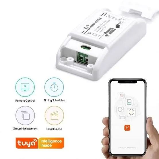 Kit 2 Unidades Smart Switch Wi-Fi Alexa Google Assistente - Foto 3