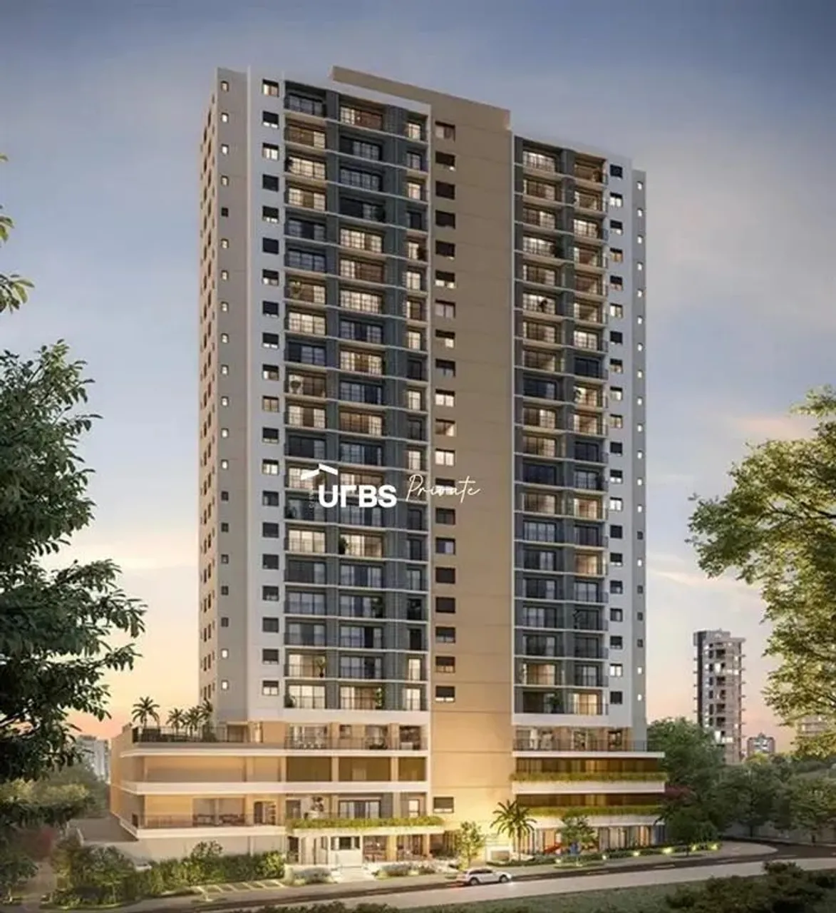 Smart Parque Areião - Flat 1 quarto, sendo 1 suíte