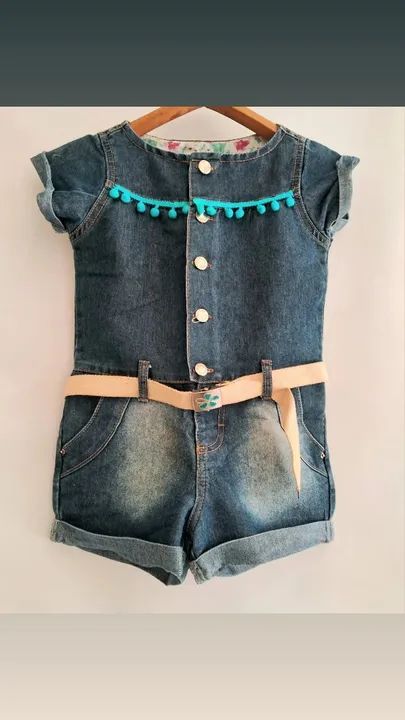 Macacão infantil Palomino tam 6 - Foto 3