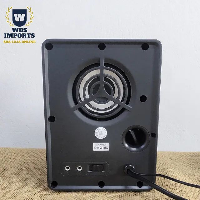 Caixa De Som para Pc e Tv Amplificada 2.1 Subwoofer - Foto 2