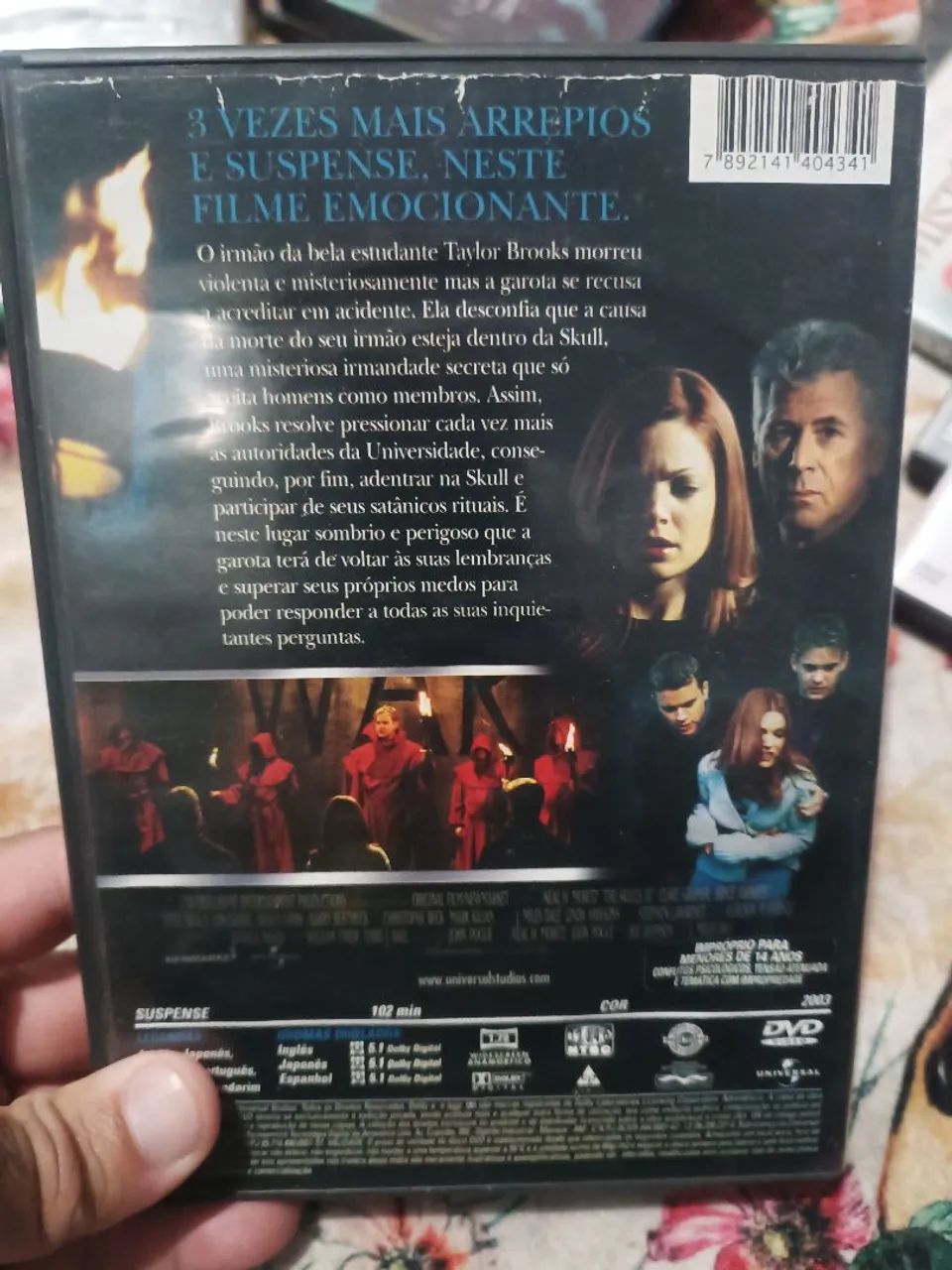 Dvd sociedade secreta 3 - Foto 2