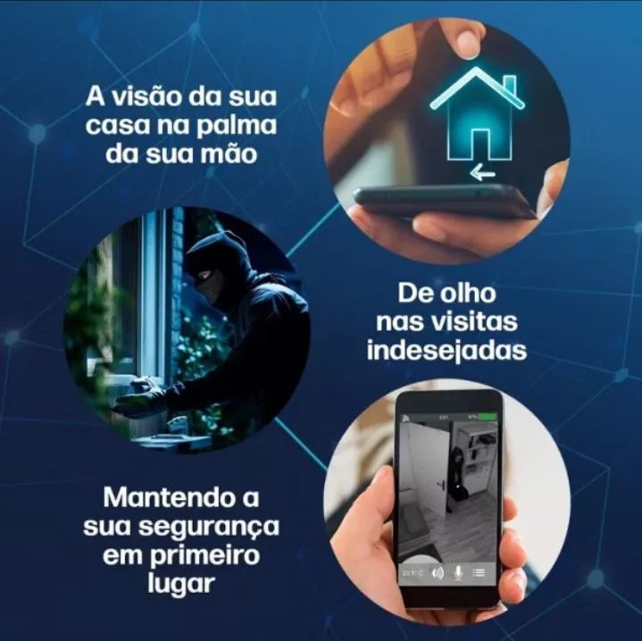 Câmera IP Externa Aprova D'água WIFI Visão Noturna - Foto 2