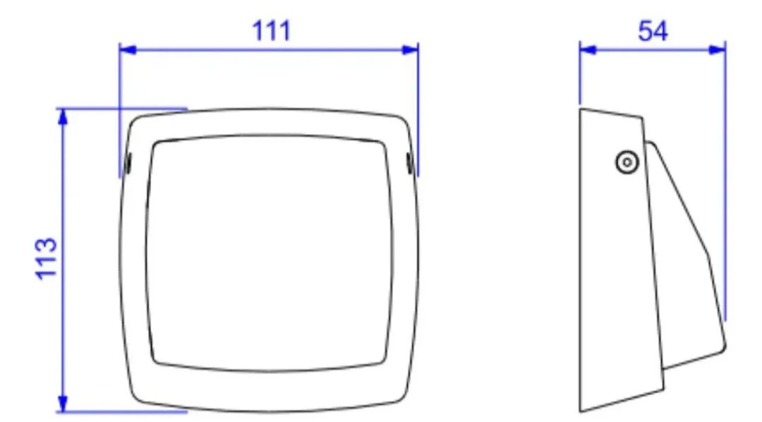 Acabamento de descarga ANTIVANDALISMO Hydra  - Foto 2