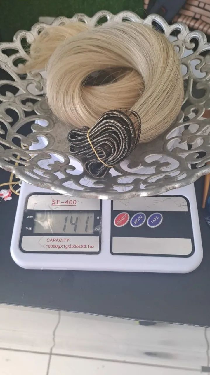 Mega Hair Loiro Claro - Foto 3