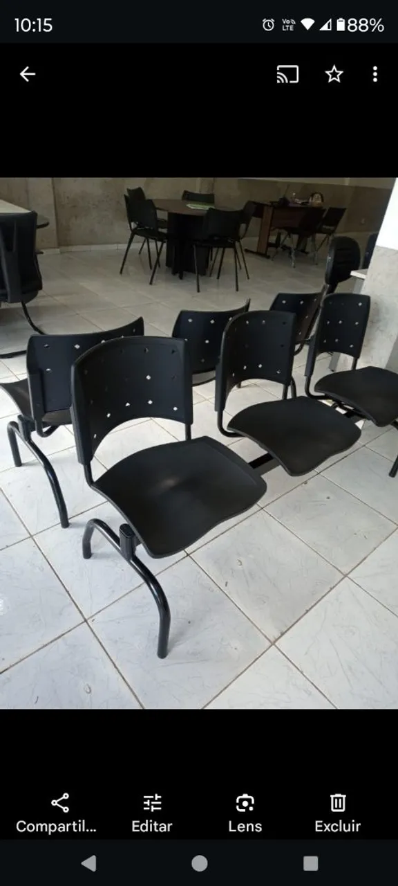 Cadeiras para recepção