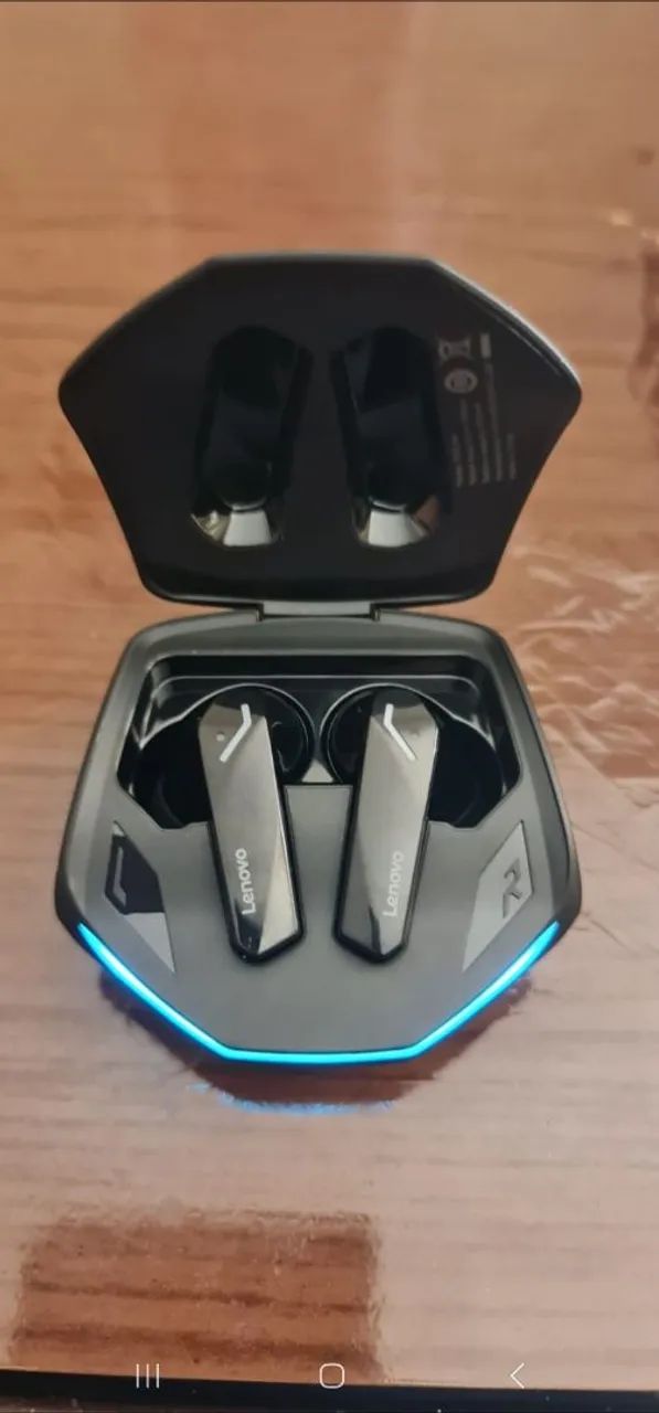 Fone de ouvido Lenovo GM2 PRO Earbuds PRETO ou BRANCO lacrado  - Foto 4